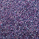 Cut Purple Lined Blue 12/0-50 grams