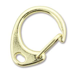 ONE-Bright Gold Plate 24x17mm Lob Claw 
