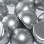 10x6mm-Alum Silver -10 beads 