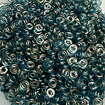 O-Bead 2x4 mm size 1.3 mm hole, GT Teal, 29263